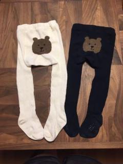 babygap ベビーギャップ くまさんタイツ