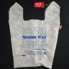 OPEN editions THANK YOU TOTE/ブルー【新品】
