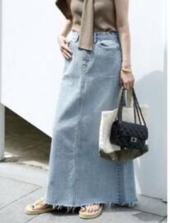 Deuxieme Classe EVERYDAY I LIKE.デニム スカート ドゥーズィエムクラスEVERYDAY I LIKE.デニムスカートA25111