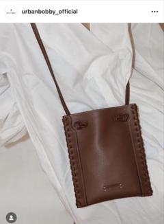 SUBWAY pouch/ BLACK(クロコ型押しレザー) - URBAN BOBBY