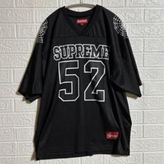 Supreme Spiderweb Football Jersey Blackのサムネイル