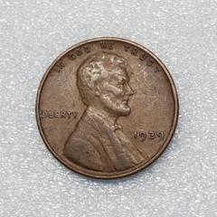 超希少❗️大珍品　アメリカ　リンカーン　1セント　エラーコイン　本物保証❗️ 4496. エラー ？ 1940年 アメリカ リンカーン 1セント 海外硬貨