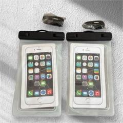 2個★防水スマホケース 携帯ケース 海 川 アウトドア 汚れ防止