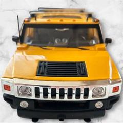 JADA HUMMER イエロー 1/18 ミニカー ルーフラック付き JADA HUMMER イエロー 1/18 ミニカー ルーフラック付き - メルカリ