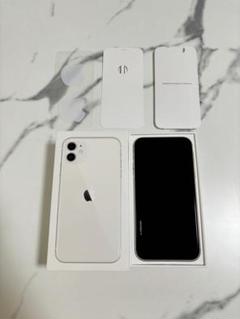 美品】Apple iPhone 11 ホワイト 本体と付属品 - メルカリ 美品】Apple iPhone 11 ホワイト 本体と付属品 - メルカリ