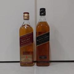 土日値下げ ジョニーウォーカー レッドラベル & ブラックラベル 2本セット