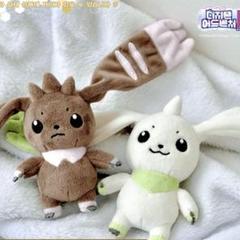 デジモン　韓国　デジモン展　磁石　ぬいぐるみ　 テリアモン　ロップモン　2個