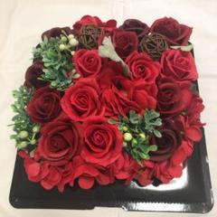 ソープフラワー アレンジメント 薔薇