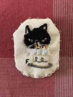 刺繍ブローチ猫の検索結果 - メルカリ 格安特販 みっこ様専用ページです☆**猫刺繍ブローチ キャラクターグッズ