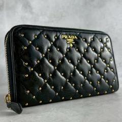 02w04766 プラダ PRADA SAFFIANO METAL PORTAFOGLIO ブラック