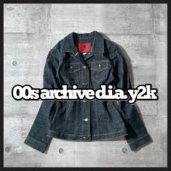 y2kグランジ D.I.A. デニムジャケット ブルゾン 平成初期ギャル 00s