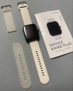 【美品】3COINS スマートウォッチ デバイスバンド Plus GHW-01