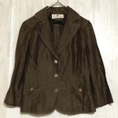美品【courreges】ロゴ柄 ジャンパー 合物 羽織り ジャケット ブランド 1136838638005-1.jpg