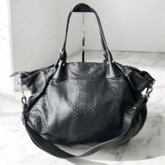 e-ky GIANNI CHIARINI ブラックボストンバッグ e-ky様専用 GIANNI CHIARINI ブラックボストンバッグ - メルカリ