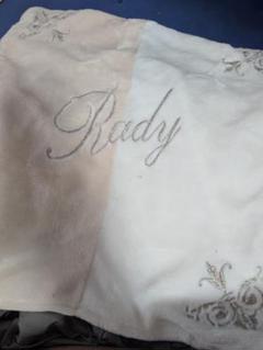 Rady クッションカバー ホワイト ベージュ