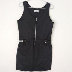 マンシングウエア　ゴルフ　ナイロンワンピース　M 黒