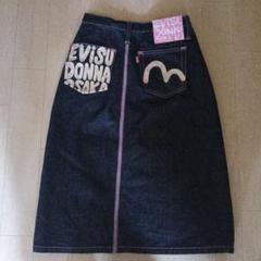 未使用級 EVISU エヴィス デニムパンツ ビックカモメ ピンク 40x33 未使用級 EVISU エヴィス デニムパンツ ビックカモメ ピンク