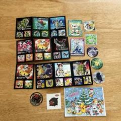 ポケモン シール (超レア) ポケモン最強シール列伝スーパーDX ゴールドメタリックシール7種