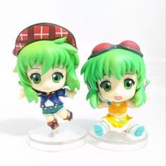 【未開封】GUMI megpoid メグッポイド フィギュア 2点セット メグッポイド GUMIフィギュア」（全2種）の彩色見本が出ている