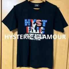 【状態良好❗️】HYSTERIC GLAMOUR 黒 総柄 Tシャツ Y2K