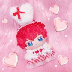 ぬい服　ちびぐるみ　ハンドメイド　いちご服セット ピンク 2025年最新】いちご_ぬい服の人気アイテム - メルカリ