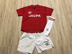 JACPA ユニフォーム 赤色 パンツ ソックス セット