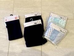 女の子用ショーツ 150サイズ 3枚セット オーバーパンツ ヒートテックタイツ