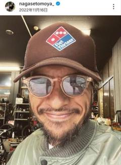 FLAT THIRTEEN Pizza CAPキャップ　バーガンディ フラットサーティーン キャップ