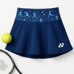 美品✨YONEXヨネックス テニススコート ネイビーM バトミントン