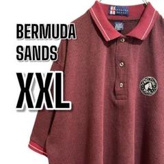 【523】USA古着 ポロシャツ BERMUDA SANDS XXL