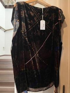 【美品】Pierre-Louis Mascia チュニック 総柄 ベルベット
