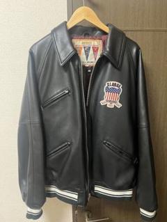 AVIREX XLARGE ブラックレザージャケット XLARGE OFFICIAL SITE（エクストララージ オフィシャルサイト）