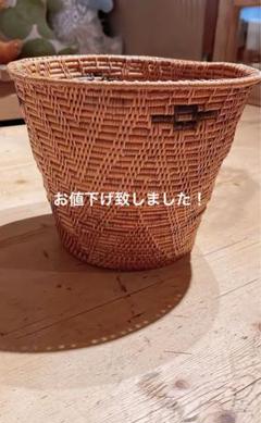 アタ　バリ島　バスケット　籐製品　かご　手仕事