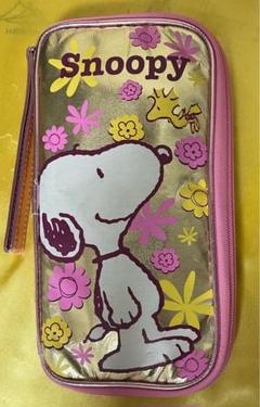 ★☆ Snoopy スヌーピー　ミニポーチ付き通帳・パスポート・マルチポーチ☆★