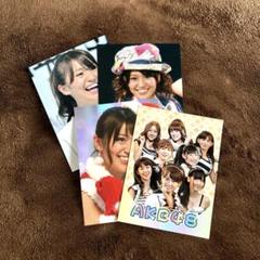 値下げ❣️AKB48 大島優子 アイドル ブロマイド 写真 4枚セット