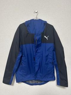 PUMA ピステ・ウィンドブレーカー 青・黒 - メルカリ