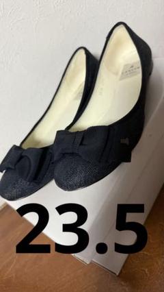 LANVIN en Bleu リボンモチーフカッターパンプス　レディース　リボン
