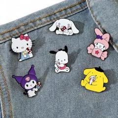 キャラクター ピンバッジ 6個セット