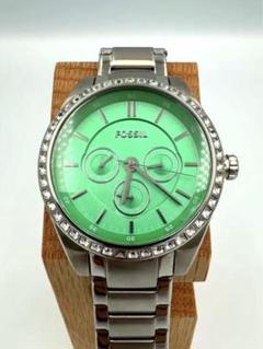 FOSSIL フォッシル 腕時計　文字盤エメラルド クォーツ A06