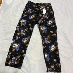 ★新品タグ付き★ Kawai Okada パンツ　花柄　総柄　スラックス