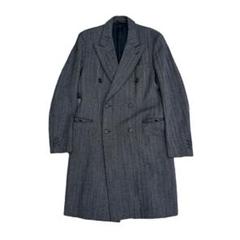90s PRADA archive ダブルチェスターコート ヘリンボーン 90s PRADA archive ダブルチェスターコート ヘリンボーン