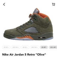 【新品未使用】Nike エアジョーダン 5 オリーブ 27cm 箱付き 2025年最新】ジョーダン5 オリーブの人気アイテム - メルカリ