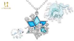 ポケモン× U-TREASURE　アローラロコン＆アローラキュウコン　ネックレス ポケモン× U-TREASURE アローラロコン＆アローラキュウコン