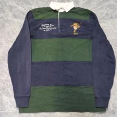 中華のおせち贈り物 ボーダー Lauren Ralph Polo ラガーシャツ テディベア刺繍 8番 ウェア