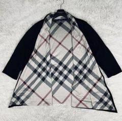 【かーこ】　バーバリーロンドン カーディガン メガチェック ノバ BURBERRY (バーバリー) チェック テクニカルコットン