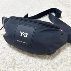 Y-3 スクエアロゴ ボディバッグ アディダス コーデュラナイロン ブラック