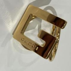 ✨️GUCCI　scarf　Ring✨️グッチスカーフリング　ベルトモチーフ GUCCIグッチベルトモチーフスカーフリング金属製レディース