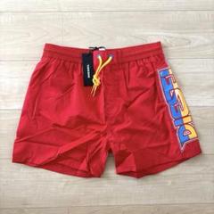 【新品】ディーゼル サーフパンツ ブレイブマン レッド Sサイズ