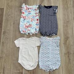 【４点セット】NEXT ツーウェイオール ロンパース 半袖　夏　タンクトップ