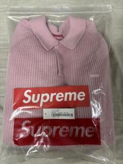 2025年最新】Supreme Small Box Polo Sweater pinkの人気